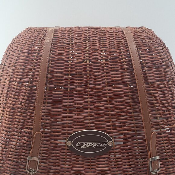 Pet Cruiser Wicker Cruiser™ Pet Bicycle Basket - Picture 11 of 12